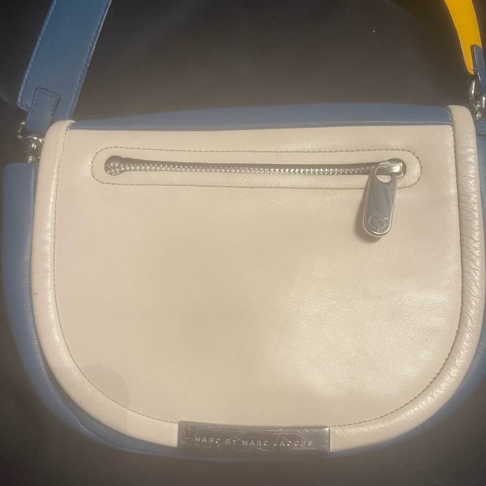 Marc by Marc Jacobs tri color leather bag
